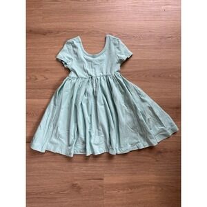 Taylor‎ Joelle Blue Swing Dress Short Sleeve Size 4 Girls